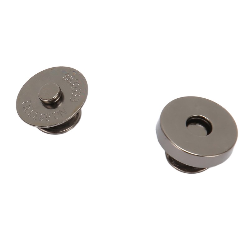 50 Sets Magnetic Button Clasp Snaps 18x5mm High Hardness Alloy