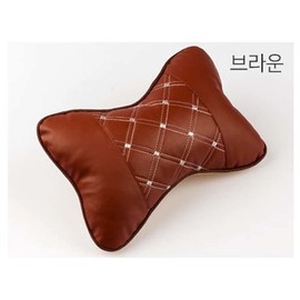Car Neck Cushion (Brown) Neck Pillow Head Cushion Car Neck Cushion / 차량용목쿠션 (브라운) 목배게 헤드쿠션 자동차목쿠션