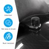 Gasedin 2 PCS Motorcycle Seat Bolt Screw, Aluminum Knurled Quick