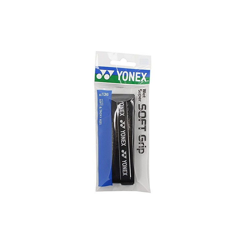 YONEX Wet Super Soft Grip AC136 Overgrip Tape 007/Black