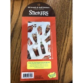 Peaceable Kingdom Scratch & Sniff Stickers, Cola Scented, 2 Sheets, Acid Free