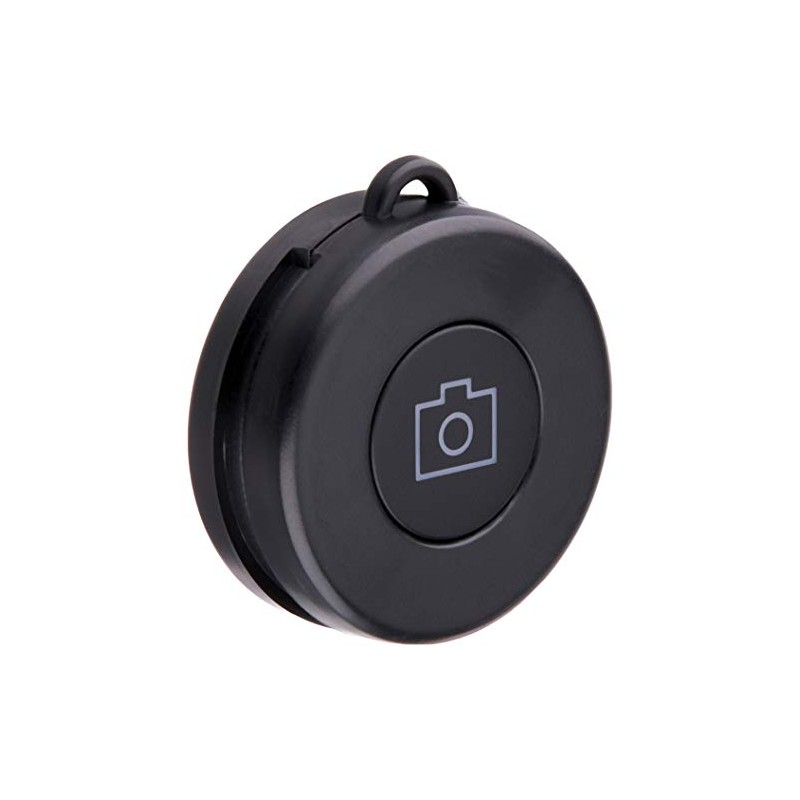 Elecom P-SRBBK Bluetooth Selfie Remote Control, Smartphone Compatible, Black