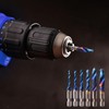 Yuiturt 6pcs Thread Tap Drill Bits, Self Centering Drill Bit,