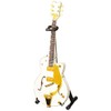Axe Heaven BS-091 Brian Setzer White Hollow Body Mini Guitar