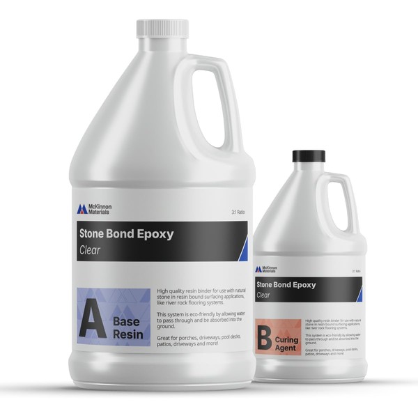 McKinnon Stone Bond Epoxy, 1 Gallon Kit, Resin Bound Surfacing
