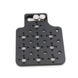 ZBLZGP 3/8 Thread Camera Side Extension Side Plate Kit for ARRI Alexa Mini Mini LF XT LF RED Sony Camera (Black)