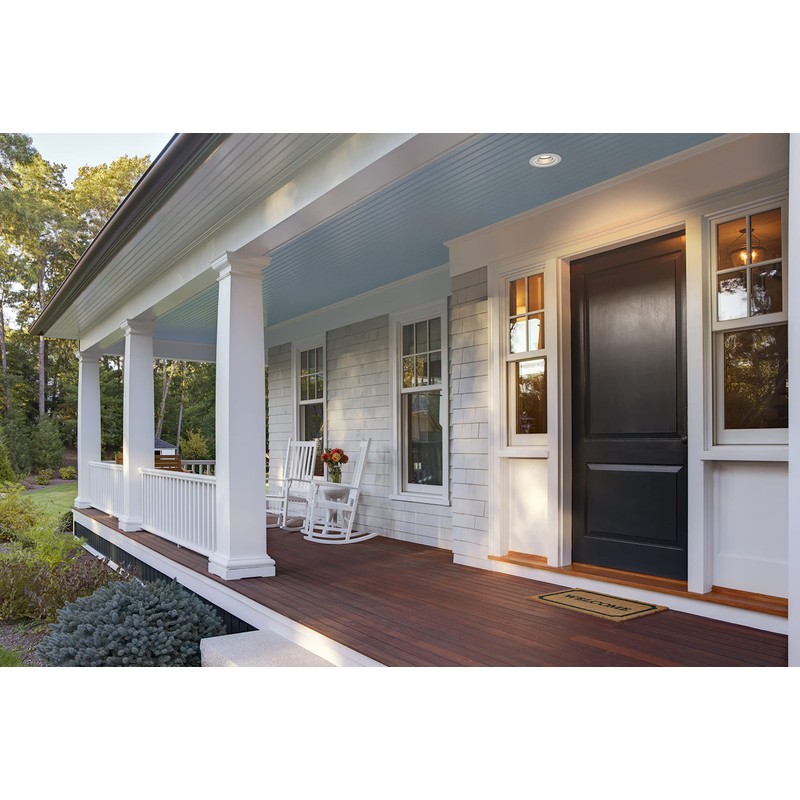 Juno E Series 4" LED Ceiling Light, Baffle Trim Recessed
