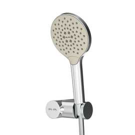 AM.PM Like F02LA000 Round Hand Shower Head with Rub & Clean Function with 3 Jet Types Chrome