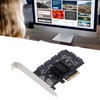 PCIe 3.0 X4 to SATA 3 Adapter Card High Speed