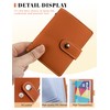 GAUENEEN Leather Business Card Holder, 26 Card Slots, RFID Blocking