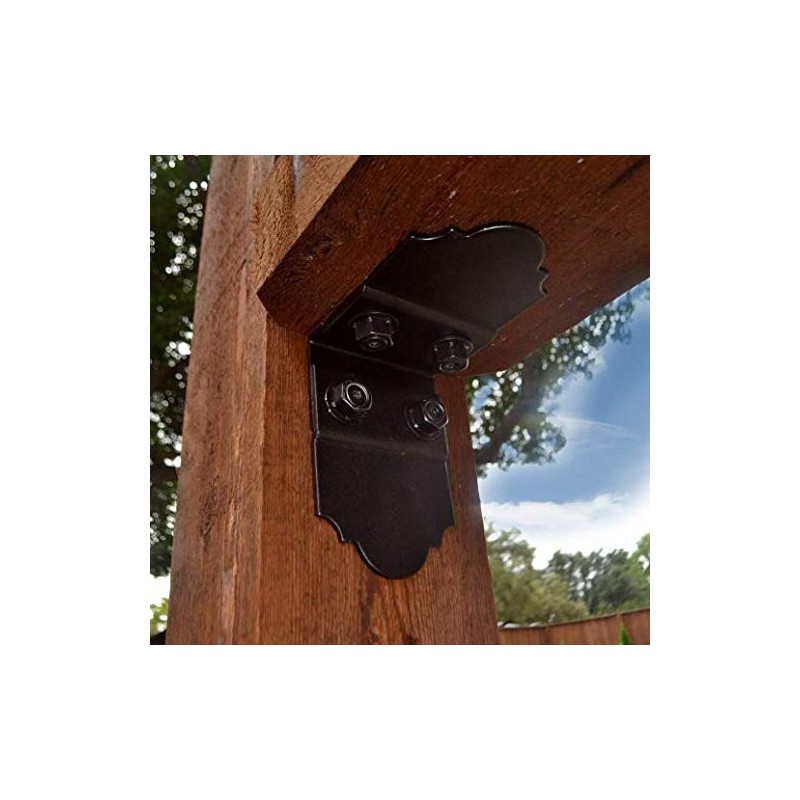 Ozco Building Products 56615 Flush Inside 90-degree Plate Connector (2