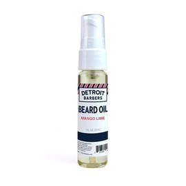 DETROIT BARBERS Beard Oil - Mango Lime - All In One Conditioner for Men - Moisturizing Beard Oil for Healthy, Soft, and Hydrated Beards - Made from All Natural Ingredients - 1oz