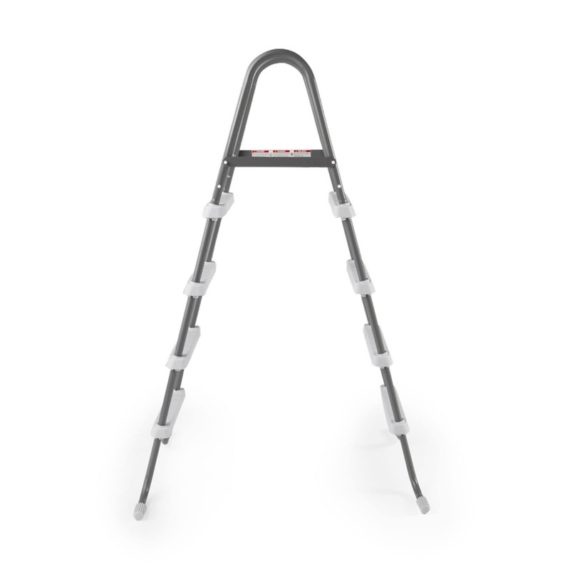 Intex Steel Frame Above Ground Swimming Pool Entry/Exit Ladder for