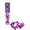 Plus-Plus 9603432 Creative Building Blocks Tube, Big Glitter, Ingenious Construction