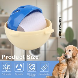 Pet Hair Remover, Washing Machine, Pack of 3 Lint Balls, Washing Machine, Reusable Pet Hair Remover, Cat Hair Remover, Washing Machine, Hair Remover, Pet Hair for Removing, Pet Hair, Lint