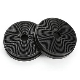 YYCFYS01 Carbon/Charcoal Filters (set of 2) for Insert Range Hoods F0652 0652A 20 Inch Insert Mount Range Hood, Ductless/Ventless Option, Easy Installation and Replacement