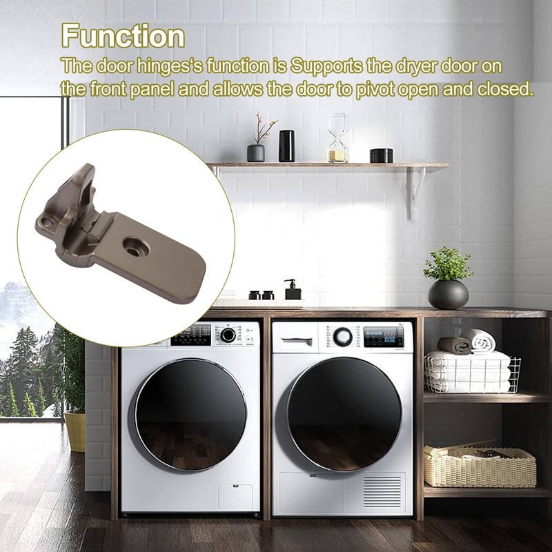 MEF62782201 Dryer Door Hinge Replacement for LG Dryer AP5978786, PS11711929,Replacement