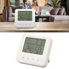 Indoor Temperature Humidity Monitor Smile Display High Accuracy Reading Digital