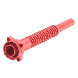 FuelFriend® Premium outlet pipe red for petrol - Warning: fits only FuelFriend canisters from 1 litre and hünersdorff HDPE canister from 3 L