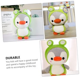 Abaodam 1Pc Creative Penguin Doll Plush Stuffed Cuddly Penguin Plaything Present for Friends Plush Material Soft and Huggable Home Decoration