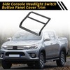 REPAIROCK 1 Stk. Seitenkonsole Scheinwerferschalter Knopfleistenabdeckung für Toyota Tacoma 2024