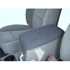 Auto Console Covers- Compatible with The Nissan Juke 2013-2016 Center Console Armrest Cover Fleece - Dark Gray