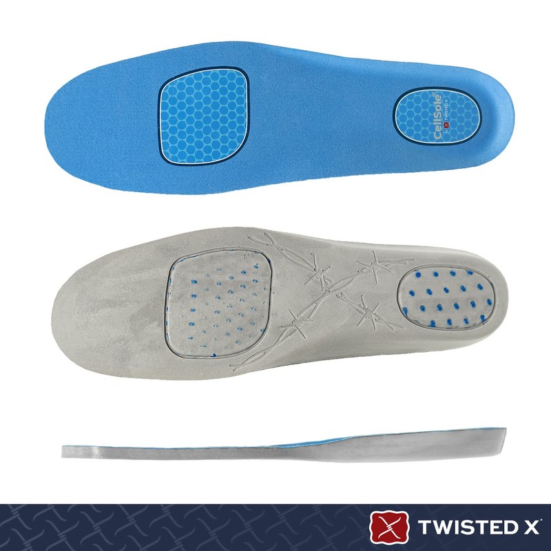 Twisted X Women’s Cellsole Regular Round Toe Shoe Pad Orthotic