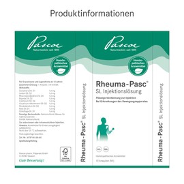 Pascoe Rheuma-Pasc SL Solution for Injection - Rheumatic Complaints - 10 x 2 ml
