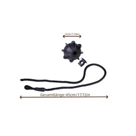 Changyeah Retaining strap, 2 pieces boot with rope, strap holder for the boot, rear shelf, strap holder for the boot, cord for the boot, cable length for cars, replacement part
