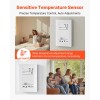 Programmable Thermostat with Lcd Touchscreen for Smart Home Infrared Heaters