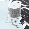 19.6 Feet Bead Chain Stainless Steel Jewelry Making DIY Link
