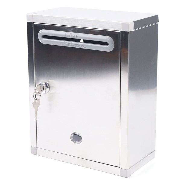Stainless Steel Mail Letter Post High Security Steel Locking Wall