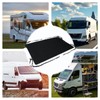 RV Rear Door Awning,Truck Sun Shade Cover | Windproof Rear