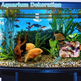 Albrsoy 600 g Tumbled Stones Gemstone Mix - Tumbled Stones, Semi-Precious Stones & Small Gemstones for Children DIY Decoration Children's Games Gemstone Game Children's Birthday Party (8-16 mm)