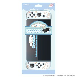 アローン Switch有機EL用セパレート型クリアケース#Unipo サンリオキャラクターズ シナモロール ALG-NSUQCNSC