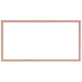 Large Horizontal Frame 11.8 x 5.9 inches (300 x 150 cm), Pink 6701 (MZ)