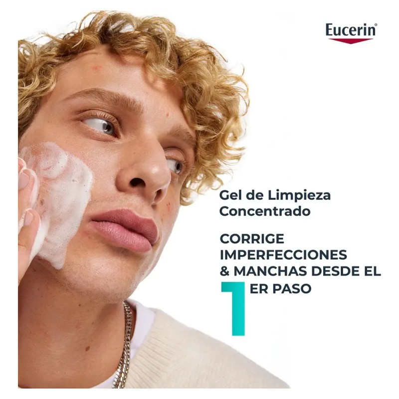 Eucerin Dermopure Gel Limpiador Concentrado 150ml Grasa Día/noche