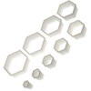 Silikomart 72.306.87.0069 NYLON CUTTER 06 REGULAR HEXAGON - FROM 3X2.5