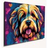 The Plum Penguin Tibetan Terrier Pop Art Wooden Wall Decor