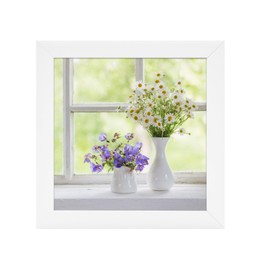 Square Picture Frames 12x12 cm, White Small Photo Frames for Wall Decor and Tabletop Display, Premium Square Frame for Home and Office Decor, Perfect for Gifting