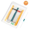 Chanzon 100pcs 1/4W (0.25W) 75Ω Ohm Metal Film Fixed Resistor