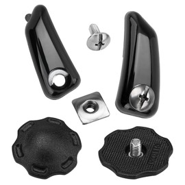 Football Helmet Thumb Screws and Chinstrap w/Screws and T-Nuts Compatible with Riddell SpeedFlex, Keep for Speedflex Youth Football Helmet Chinstrap Stabilization System to Reduce Head Injury 2 Pack