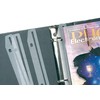 Baumgartens 3 Ring Magazine/Catalog Organizer Strips -3xHoles -12/Pack -Clear