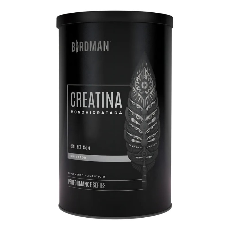 Birdman Creatina Monohidratada 90 Servicios Micronizada Sabor Sin Sabor