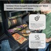 BBQ Abdeckhaube Premium Schutzhaube für Gasgrill schwarz XL 140 x