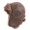 Men's Winter PU Leather Lei Feng Warm Ear Protection Windproof