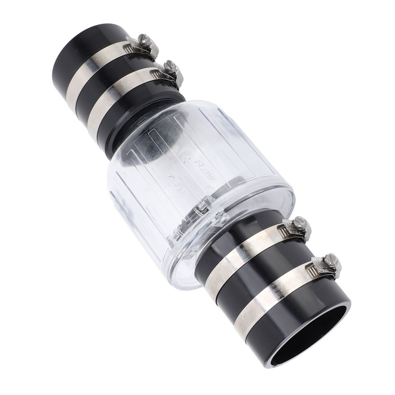 Silent Sewage Sump Pump Check Valve Spring Loaded Flapper for