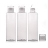 XUMIN 3PCS 250ML 8.8OZ Empty Refillable Clear Plastic Make Up