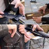 LEDEROW Men's Leather Wallet - Landscape Format Wallet with Gift
