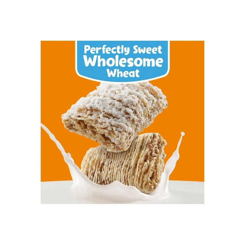 Kellogg's Frosted Mini-Wheats Cereal 55oz Family Size Box Fiber